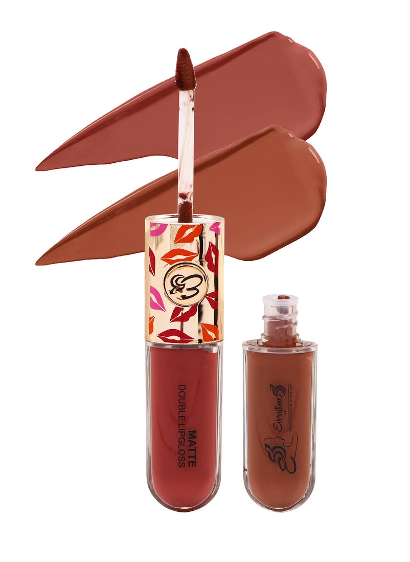 Everytime53 Everytime53 Women's Matte Double Lipgloss 6ml - DT03  - Image 4