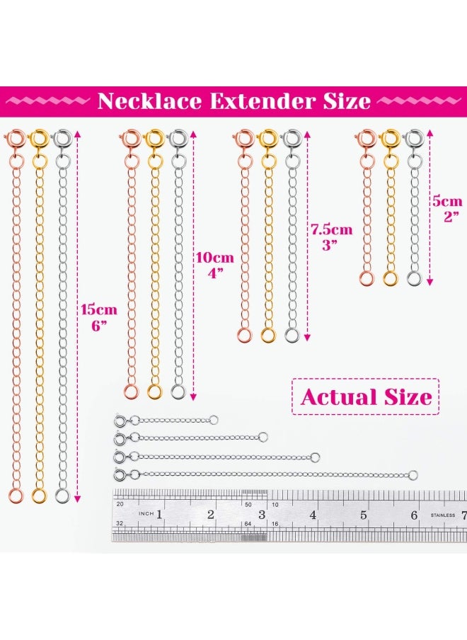 anezus Necklace Extenders Multicolored Ne-06  - Image 3