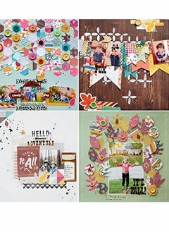 Y&D Scrapbook Paper, DIY Journaling Paper Scrapbooking Material 24 Sheets  - Image 2