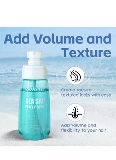 Immetee Sea Salt Texture Spray, Texture Spray for Hair Instant Volume, Full-Lift Volumizer Spray for All Hair Types Safe for Color-Treated, 3.38 Fl. Oz  - Image 2