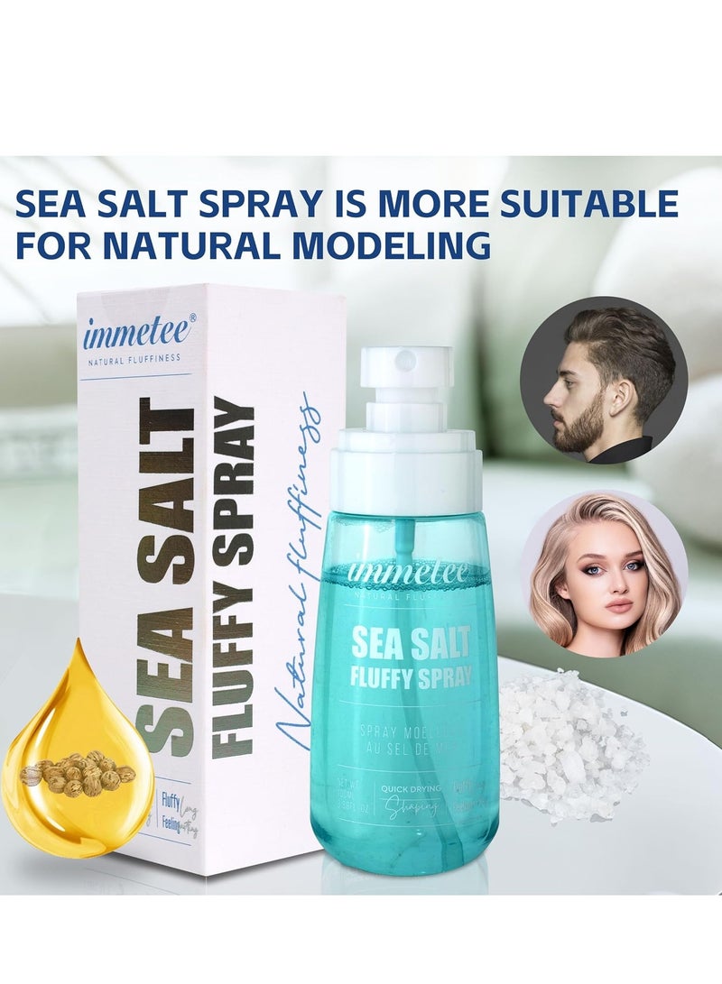 Sea Salt Texture Spray, Texture Spray for Hair Instant Volume, Full-Lift Volumizer Spray for All Hair Types Safe for Color-Treated, 3.38 Fl. Oz