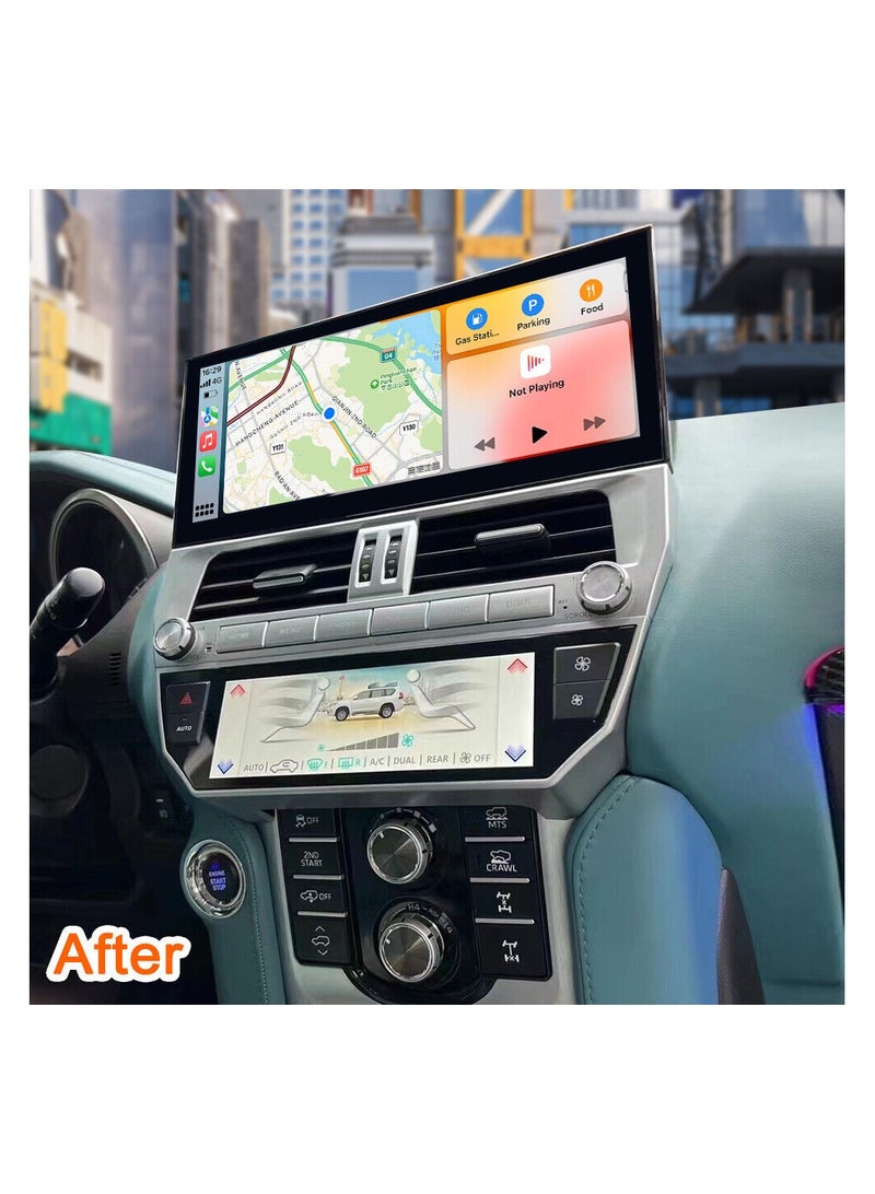 Raymos 12.3 inch Toyota Car Stereo Toyota RAV4 2008–2012  Android Screen Support Apple Carplay Android Auto Wireless 4GB RAM Fast Interface included 4G Wifi USB QLED ( 1280x720 ) - Image 2