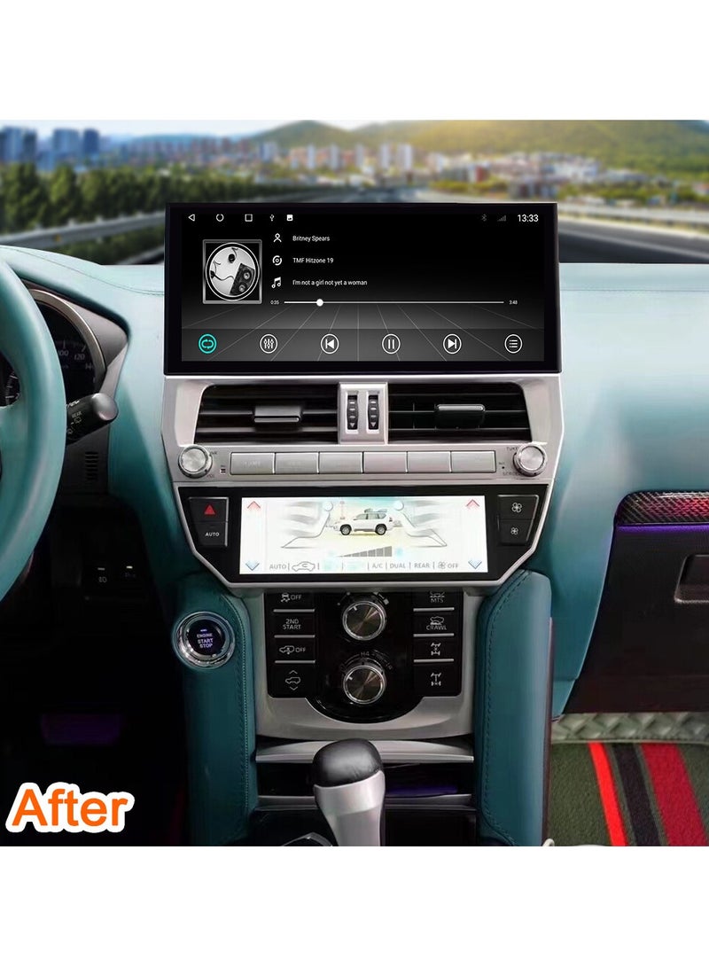 Raymos 12.3 inch Toyota Car Stereo Toyota RAV4 2008–2012  Android Screen Support Apple Carplay Android Auto Wireless 4GB RAM Fast Interface included 4G Wifi USB QLED ( 1280x720 ) - Image 5