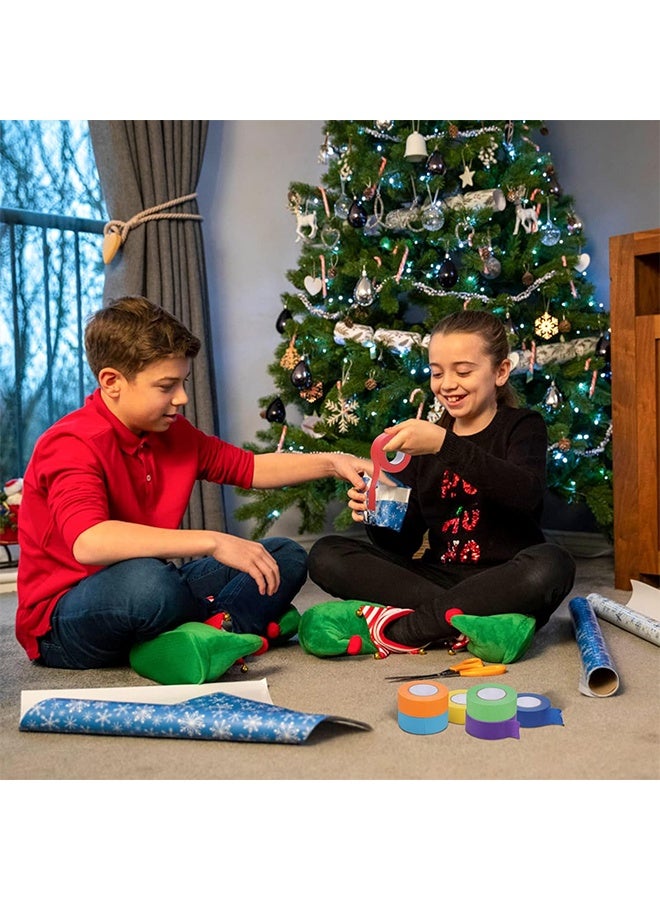 Lemon Colored Masking Tape, 7 Different Color Rolls, 20mm x 13 m of Colorful Craft Tape, Art Supplies for Kids Colored Painters Tape, Labeling and Color-Coding (Seven-Color) - Image 3