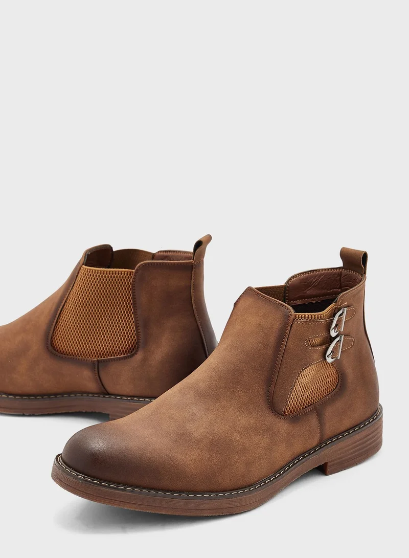 Robert Wood Casual Pull On Boots