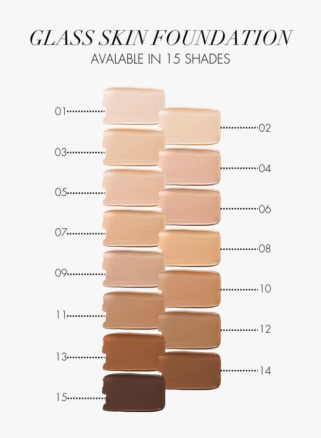 SWEED - Glass Skin Foundation | Long-Lasting Fluid Formula | Hydrate, Moisturize, Lift, Plump, Protect | Vegan, Cruelty-Free, Clean Beauty (04 LIGHT C) - Image 4
