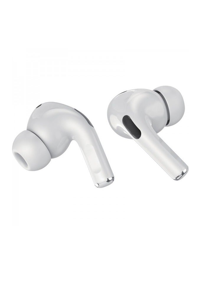 BD TWS Wireless Earphones with Hanging Rope and Wireless Charging Bluetooth 5.3 White - Image 1
