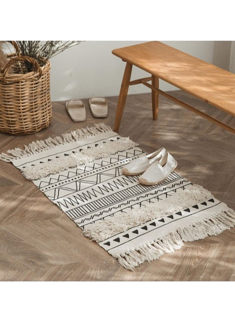 Carpet And Floor Mat In Nordic Moroccan Style