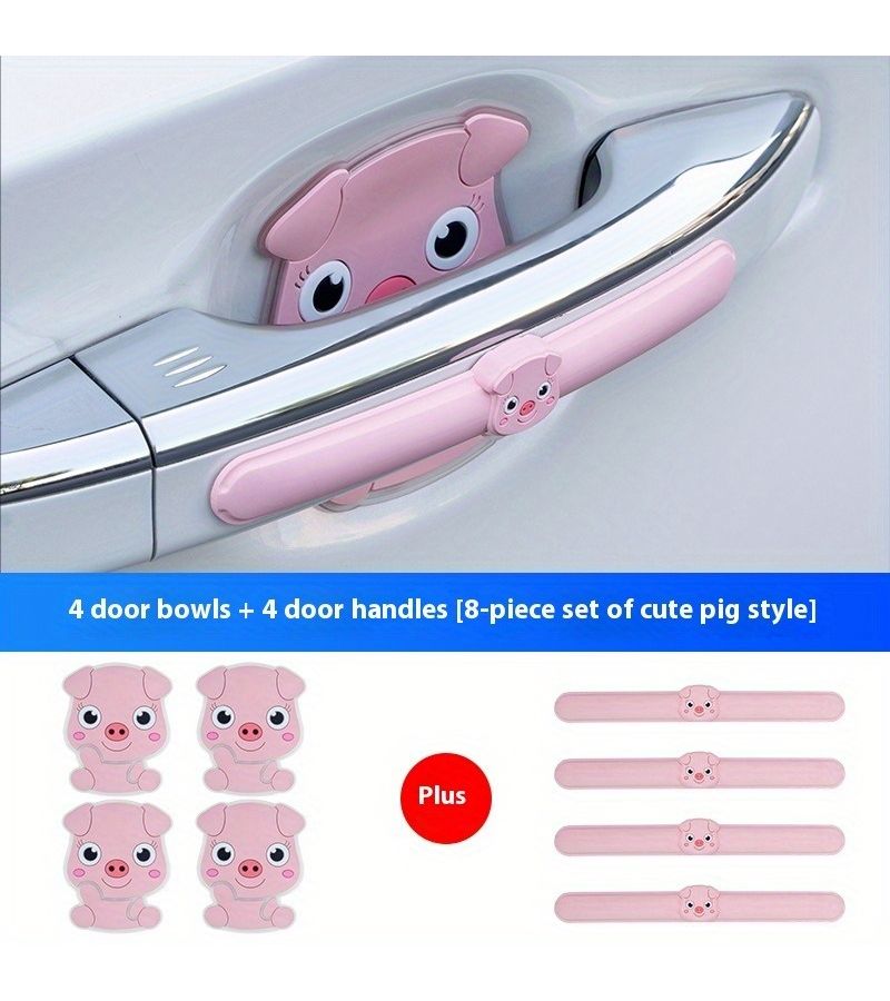 Cartoon Cute Anti Collision Strips Little Duck Self Adhesive PVC Exterior Supplies - Image 1