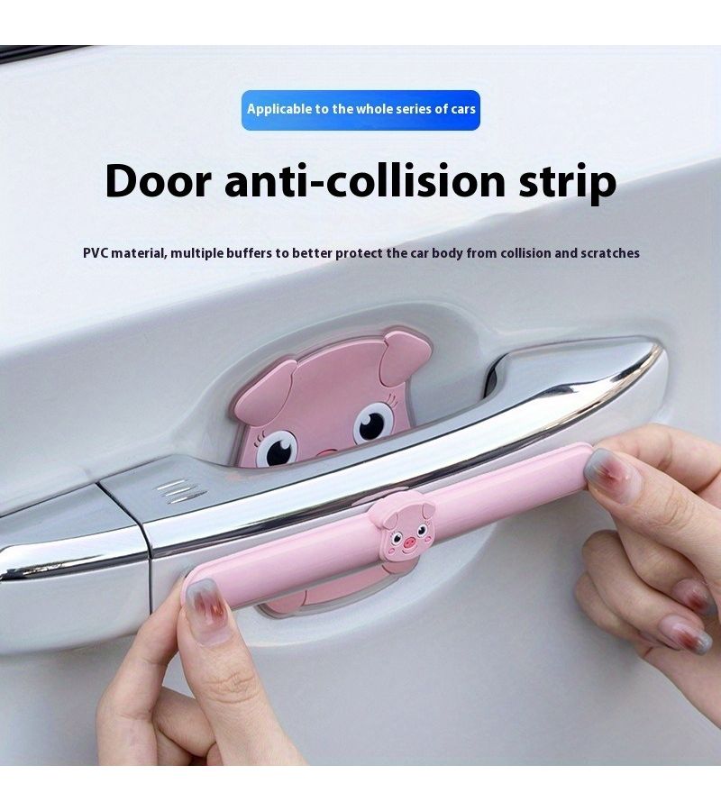 Cartoon Cute Anti Collision Strips Little Duck Self Adhesive PVC Exterior Supplies - Image 2