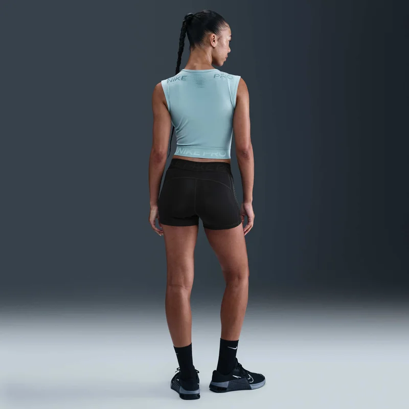 Nike Black Women's Pro Training Bike Shorts for Women | Best Price UAE