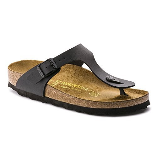 Birkenstock Women's Gizeh Thong Sandal, Black (Birko Flor), 38 M EU/7-7.5 B(M) US - Image 5