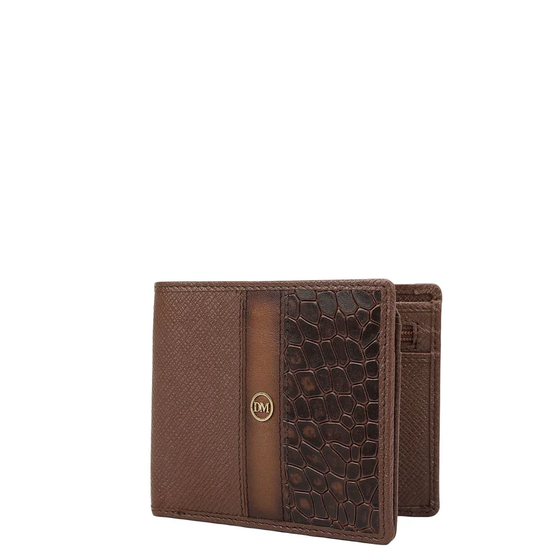 Da Milano Date Date Bifold Leather Mens Wallet for Men | Best Price UAE