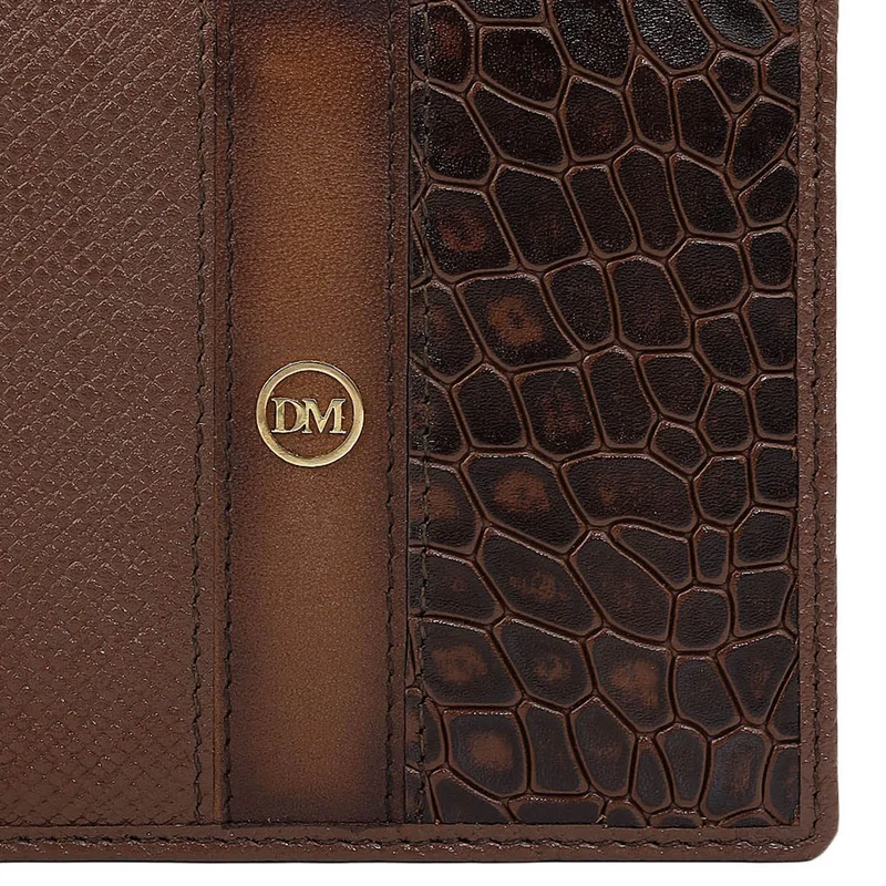 Da Milano Date Date Bifold Leather Mens Wallet for Men | Best Price UAE