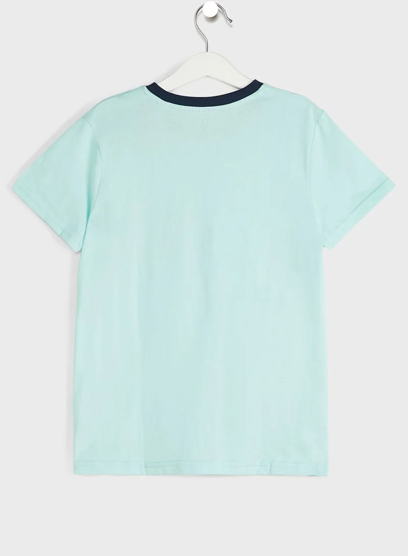 Okaidi Obaibi Youth Checked Pyjama Set