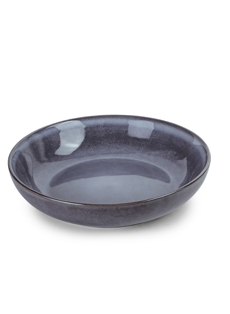 Cuisine Art Cuisine Art Ayma Stoneware Soup Plate - 21cm, Grey (Set of 1)  - Image 1