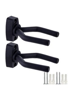 Megarya Guitar Accessories, Wall Mounted Hook, Holder, Bass, Violin, Easy Installation, Holder Screws, Convenient Storage, Adjustable Arm, Compatible with String Instruments, Set of 2  - Image 1