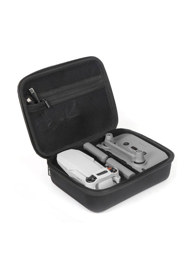 JSVER Mini 4K/Mavic Mini 2/Mini 2 SE Portable EVA Hard Case Travel Case for DJI Mini 4K/Mavic Mini 2 Storage Bag Carrying Case Cover Accessories - Black - Image 1