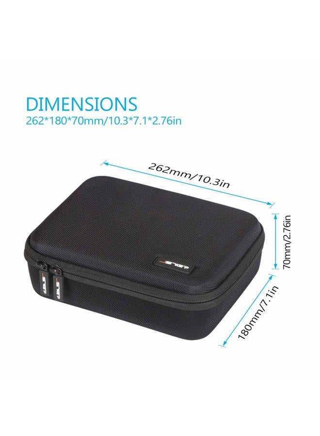 JSVER Mini 4K/Mavic Mini 2/Mini 2 SE Portable EVA Hard Case Travel Case for DJI Mini 4K/Mavic Mini 2 Storage Bag Carrying Case Cover Accessories - Black - Image 4