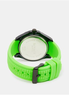 Royale Royale Executive Men's Rubber Strap Arabic Watch  - Image 2
