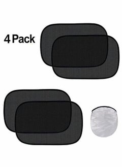 Y&D Car Window Shade Cling Sunshade Sun Glare and UV Rays Protector Shades 4 Pcs  - Image 1