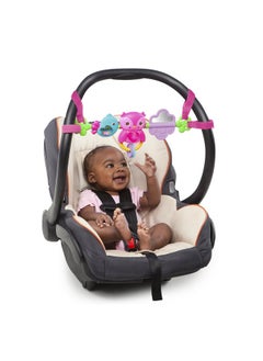 Bright Starts Busy Birdies Carrier Toy Bar Musical Takealong Toy With Lights Ages Newborn + Pink  - Image 4