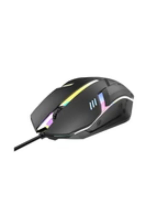 MIKUSO MOS-379U RGB Breathing Light Gaming Optical Mouse - Image 3