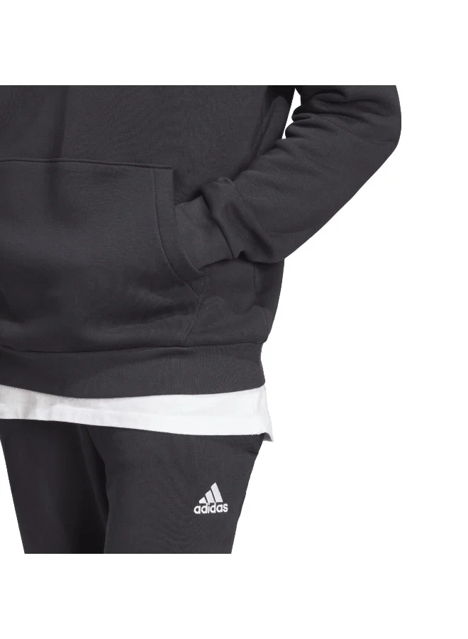 Adidas M Bl Fl Hd Black Training Sweatshirts 2XSS
