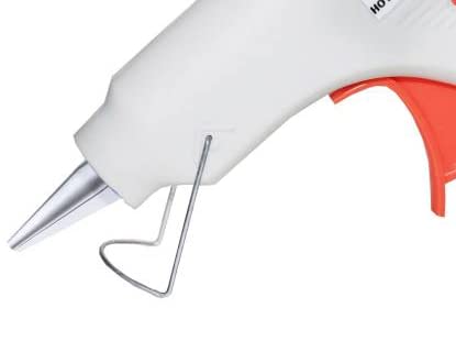 CRAFTYGUN WHITE MINI 20 WATT HOT MELT GLUE GUN WITH 5 HOT GLUE STICKS - Image 2