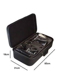 Yolu Portable V60 Pour Over Coffee Maker Set With Carry Case Travel Outdoor Camping Coffee Manual Grinder Set Coffee Scale Coffee Kettle Coffee Dripper All in 1  - Image 2