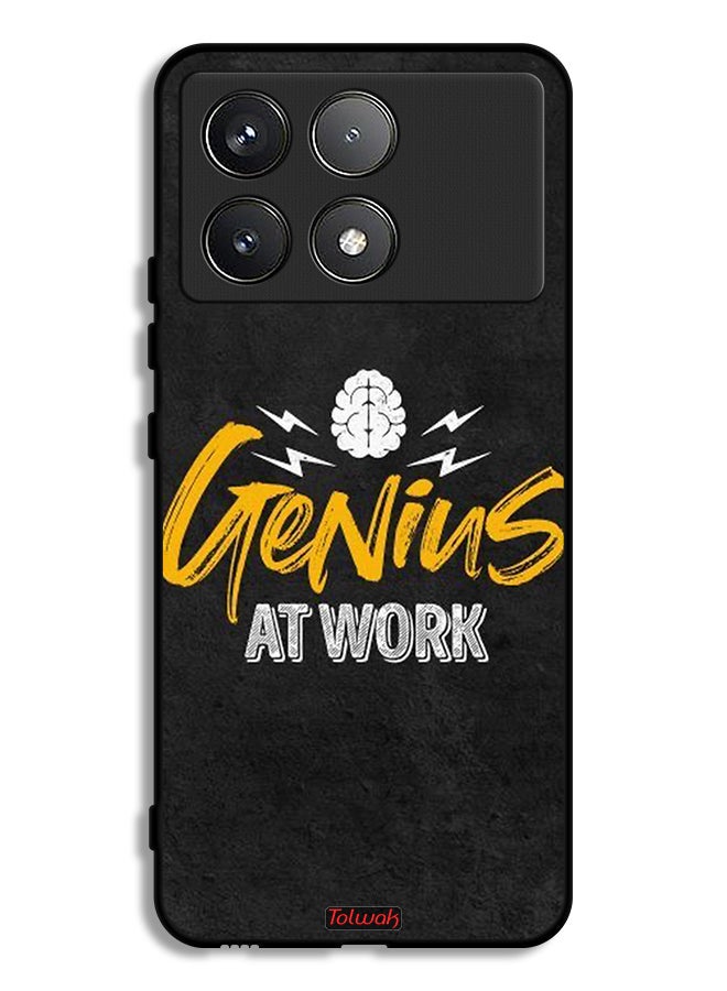 Tolwak Xiaomi Redmi K70 Pro Protective Case Cover Genius At Work - Image 1