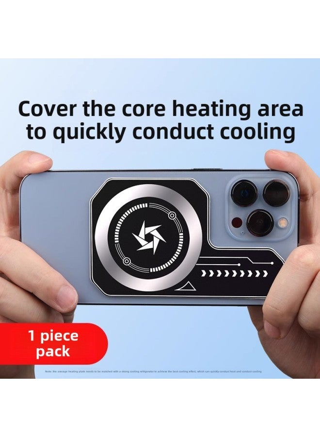 [Magnetic Film] Suitable For Mobile Phone Magnetic Semiconductor Radiator Flat Plate Guide Cold Back Clip Ultra-thin Refrigeration Patch-Color:Vapor Chamber [1 Piece Package] Conduction Cooling √ Large Area Covering Heating Area  - Image 1