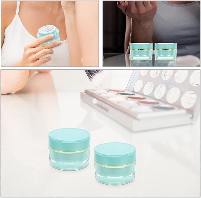 3pcs 30g Wide Mouth Small Cream Jars with Lids Refillable Empty Travel Containers for Cosmetic Creams and Lotions - Image 4