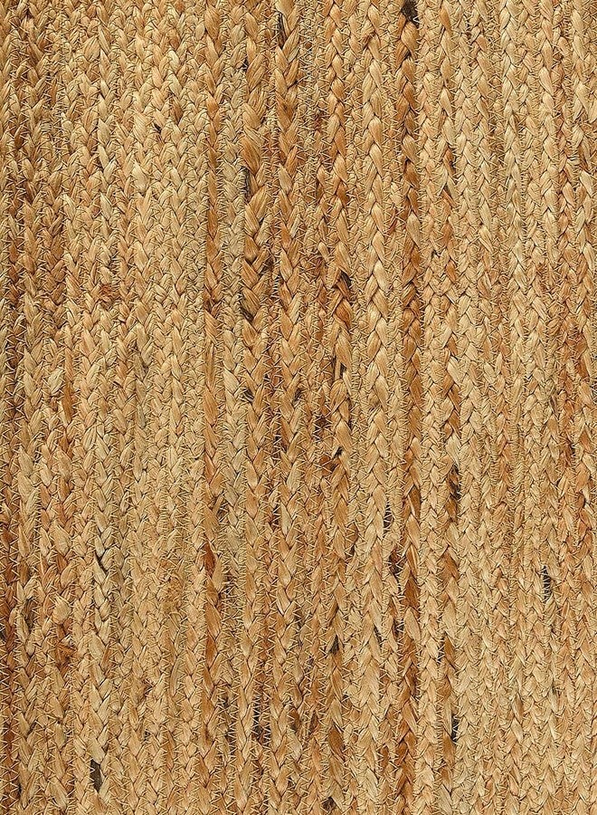pepme Oval Braided Handmade Natural Color Handwoven Mat Jute Table Runner For Dining Table, Floor, Bed (Beige, 54X13), X-Large - Image 3