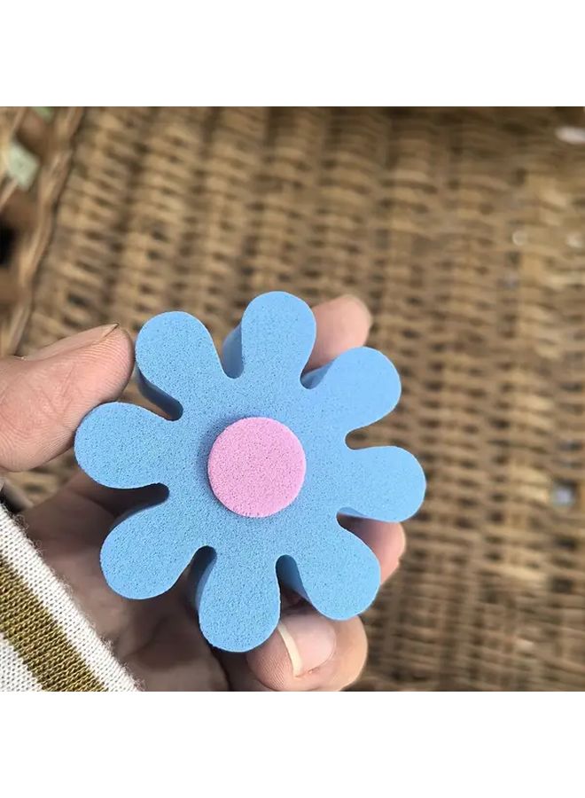 غطاء كرة هوائي السيارة الأبيض بتصميم زهري من مادة ABS لجميع المركبات - Image 5