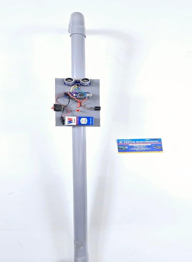 TESTIN ELECTRONICS BLIND STICK PROJECT || SMART BLIND STICK ||OBSTACLE DETECTION BLIND STICK || ELECTRONIC GUIDANCE STICK ||NEXT-GENERATION BLIND STICK || SMART WALKING AID FOR THE BLIND - Image 2