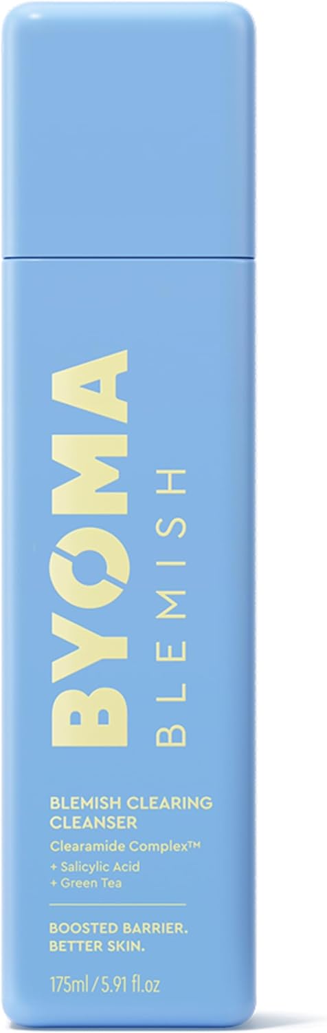 BYOMA Blemish Clearing Cleanser 175ml For AcneProne Skin Soothes and Hydrates Reduces PostBlemish Marks Unclogs Pores with Salicylic Acid for Smooth Healthy Skin