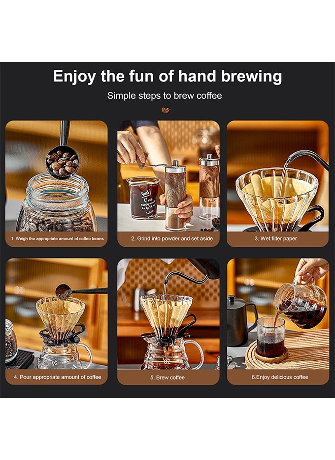 V60 Professional Coffee Set 11Pieces Espresso Set with 600mm Espresso Pot for Coffee Table Kitchen Camping - pzsku/Z89D9FC5A3A410F205D76Z/45/_/1722406684/8b8121b6-324b-4a5a-a146-fc40dc68580e