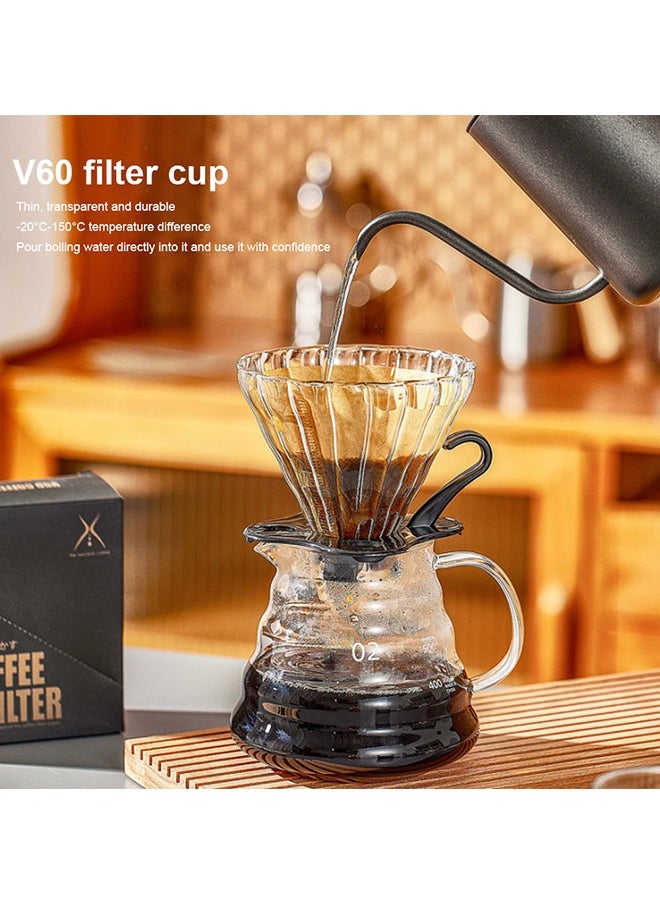 V60 Professional Coffee Set 11Pieces Espresso Set with 600mm Espresso Pot for Coffee Table Kitchen Camping - pzsku/Z89D9FC5A3A410F205D76Z/45/_/1722406874/21baa4d6-205e-452b-90cc-6c9fb8be2602