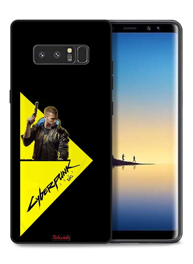 Tolwak Samsung Galaxy Note 8 Protective Case Cover Cyberpunk 2077  - Image 1