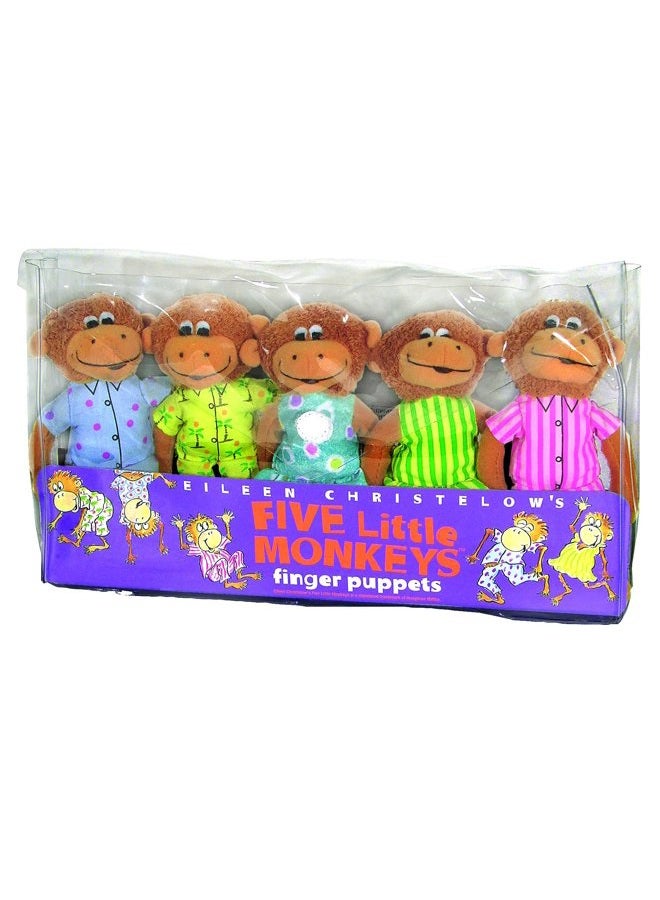 MerryMakers Puppet-5 Little Monkeys Finger - Image 2
