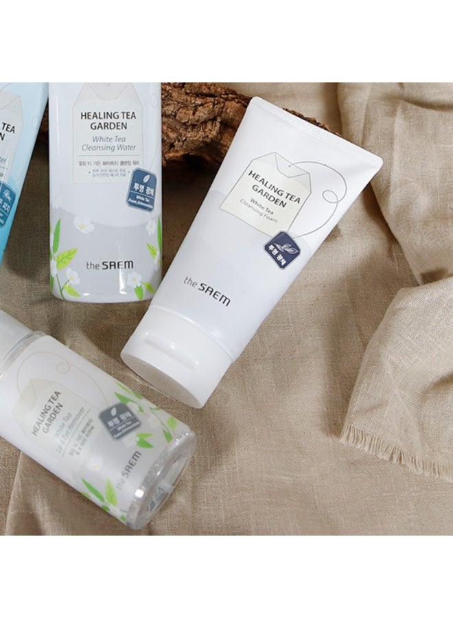 The Saem Healing Tea Garden White Tea Lip and Eye Remover 150ml - Image 4
