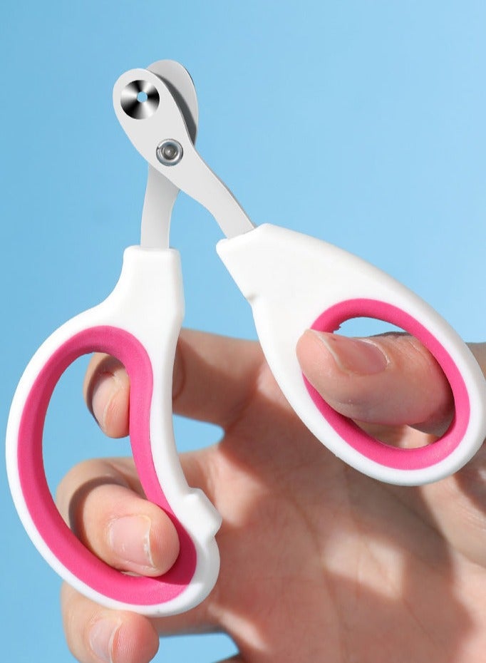 قلامة أظافر القطط بفتحة قص دائرية لقص أظافر القطط بقص أظافر الحيوانات الأليفة للحيوانات الصغيرة - Image 5