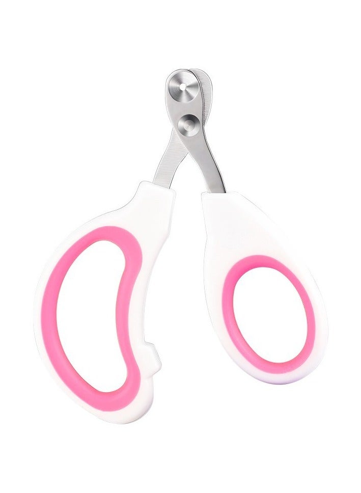 قلامة أظافر القطط بفتحة قص دائرية لقص أظافر القطط بقص أظافر الحيوانات الأليفة للحيوانات الصغيرة - Image 2