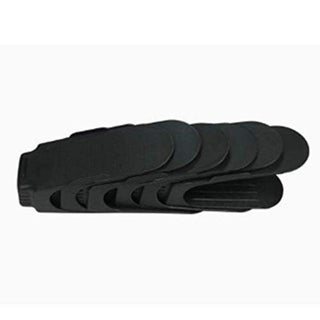 Set of 9pcs black Shoe Slots organizer display rack space saver shoe rack holder - view 2