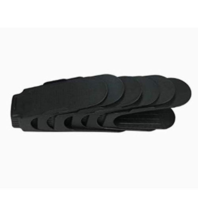 ALKAYAN Set of 9pcs black Shoe Slots organizer display rack space saver shoe rack holder - Image 2