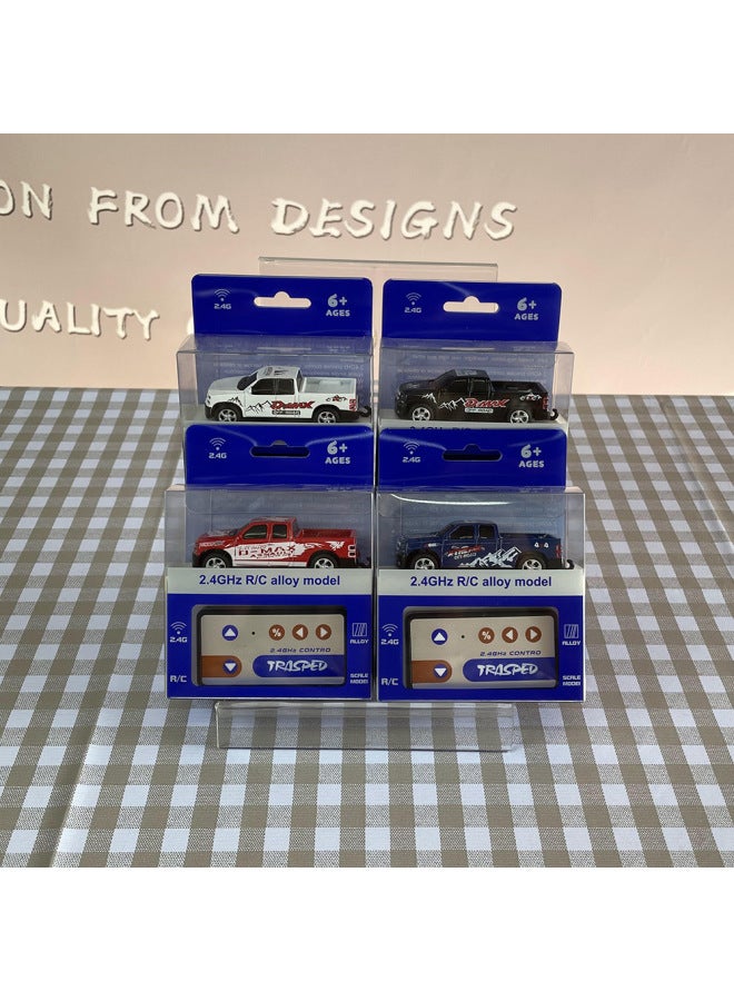 Children's Mini Electric Toy Pickup Truck Car Model With Light Charging Alloy Wireless Remote Control Car-Color:Mt931618Remote Control Car - Image 5