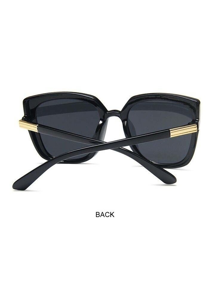 Generic Beach Sunglasses for Women and Men Trendy Oversized Sunglasses Classic Square Sunglasses with glasses box  - Image 5