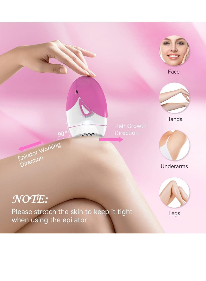 NIBEMINENT Women Smooth Epilator, Face Epilator for Facial Hair Remover Face, Body Glide - Image 4