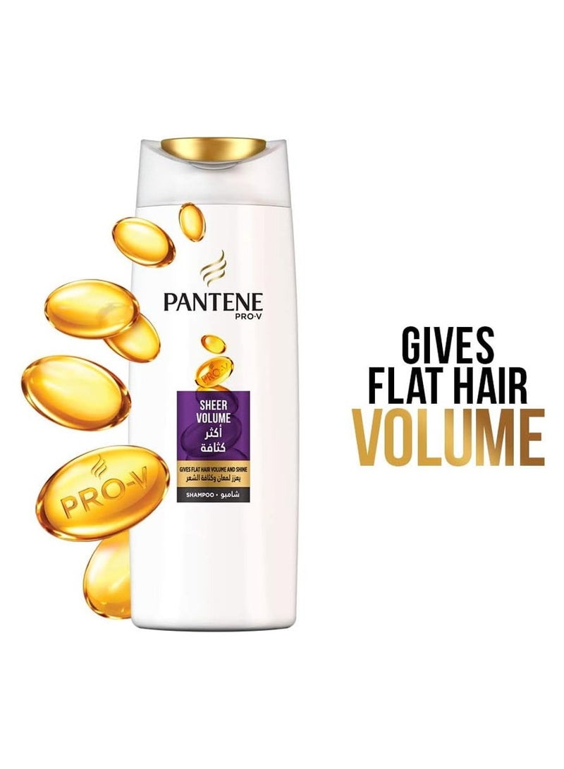 Pantene Sheer Volume Shampoo 390 ml - Image 2